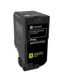 Lexmark CX725 Cartucho amarillo alto rendimiento Corporativo (16 000 paginas)