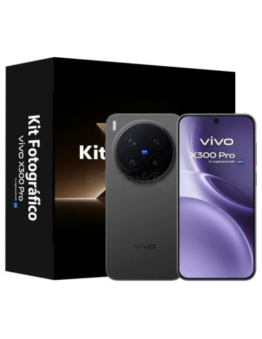 Smartphone VIVO VIVO-SP X300 P BK PACK V2 - Smartphone Vivo X300 Pro 16GB/ 512GB/ 6.78'/ 5G/ Negro + Kit fotográfico Vivo X300 P