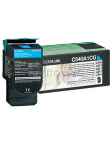 LEXMARK C540/543/544 Toner Cian Retornable 1k