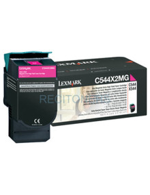 Lexmark C544/546, X544/546 Cartucho toner magenta Extra Alto Rendimiento (4K) 2