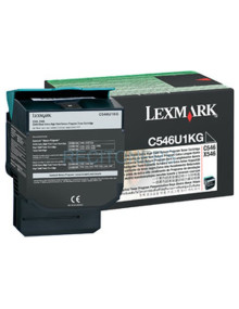 LEXMARK C546DTN X546DTN Toner Negro Retornable