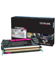 Lexmark C748 Cartucho de toner magenta Alto Rendimiento