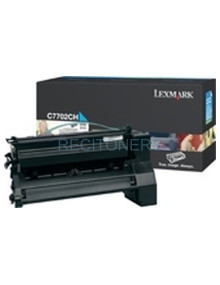 Lexmark C77x Cartucho impresion cian Alto Rendimiento (10K) 2