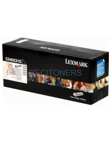 Recambio C540X31G LEXMARK - LEXMARK C540/543/544 Revelador fotografico Negro
