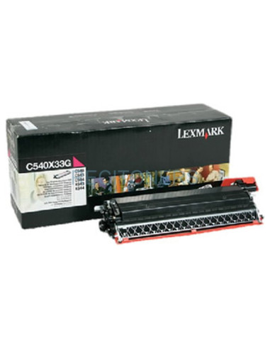 Recambio C540X33G LEXMARK - LEXMARK C540/543/544 Revelador fotografico Magenta