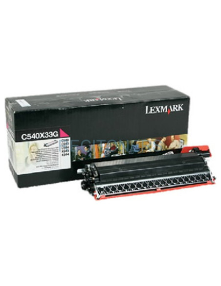 Recambio C540X33G LEXMARK - LEXMARK C540/543/544 Revelador fotografico Magenta
