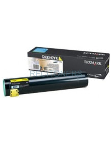 LEXMARK Toner C-935 Amarillo Alto rendimiento