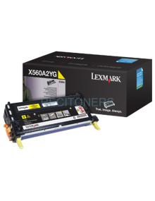 LEXMARK X560 Cartucho de impresion Amarillo 2