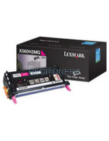 LEXMARK X560 Cartucho de impresion Magenta Alto Rendimiento 2