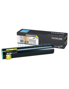 LEXMARK X-940/x-945 Toner Amarillo Alto Rendimiento 2