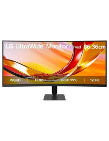 Monitor LG LG-M 34U601B-B - Monitor Profesional Ultrapanorámico Curvo LG 34U601B-B 34'/ WQHD/ Negro