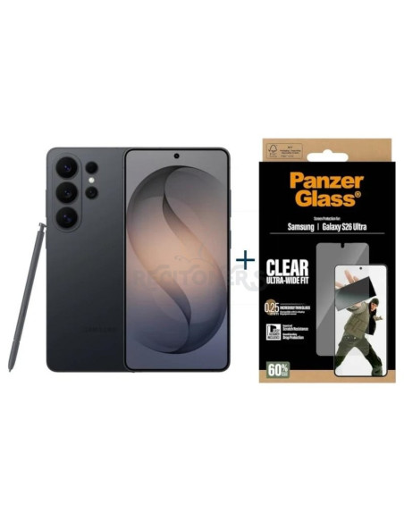 Smartphone SAMSUNG S948BZKDEUB-PG37869 - Samsung Galaxy S26 Ultra 256Gb Black + Prot Panzer