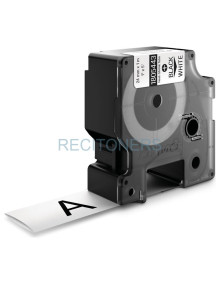 Papeleria 1805443 DYMO - DYMO TUBO TERMORRETRACTIL CINTA ID1-24 - NEGRO SOBRE BLANCO - 24MMX1´5M - ROTULADORA RHINO