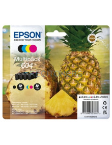 Cartucho de tinta C13T10G64010 EPSON - EPSON Cartucho 4 colores Multipack 604 XP-2200, WF-2910DWF Piña