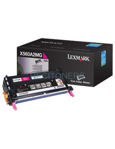 Cartucho de tinta X560A2MG LEXMARK - LEXMARK X560 Cartucho de impresion Magenta