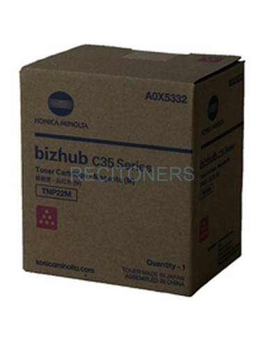 Toner A0X5332 KONICA-MINOLTA - KONICA MINOLTA Toner BIZHUB C35 Magenta /A0X5332