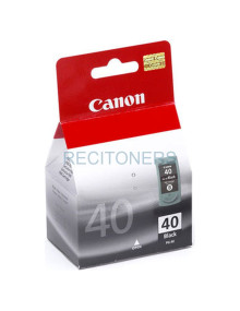 Canon PG-40 Black Cartridge cartucho de tinta Original Negro
