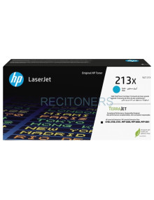 HP Toner laserJet 213X cian Alta