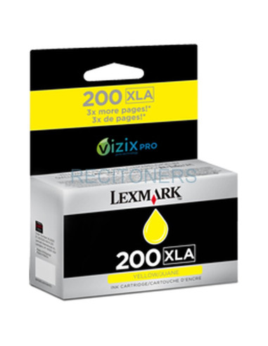 Cartucho de tinta 14L0200 LEXMARK - Lexmark Cartucho de tinta amarillo Alto Rendimiento 200XLA