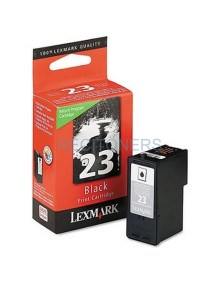 Cartucho de tinta 18C1523E LEXMARK - LEXMARK Pack Z1400/X3500/X4500 Cartucho Negro nº23 Retornable