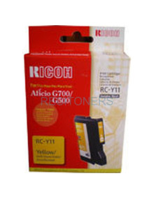 Cartucho de tinta 402281 RICOH - RICOH G500/700 Tinta gel Type RC-Y11 amarillo