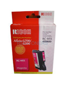 Cartucho de tinta 402282 RICOH - RICOH G500/700 Tinta gel Type RC-M11 magenta