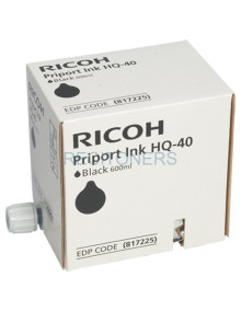 Cartucho de tinta 817225 RICOH - RICOH Tinta Negra Duplicadora PACK-5 Unidades