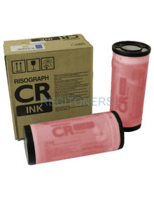 Cartucho de tinta S-2489E RISO - RISO Tinta CR Rojo 2 Unidades