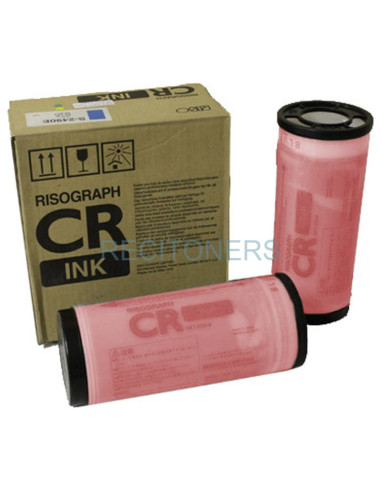 Cartucho de tinta S-2489E RISO - RISO Tinta CR Rojo 2 Unidades