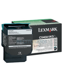 Toner C540A1KG LEXMARK - LEXMARK C540/543/544 Toner Negro Retornable 1k