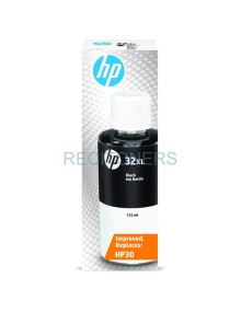 HP Botella Tinta Recarga 32XL Negro Smart Tank Wireless 455 457 559 Plus 555 570 655 - 6.000pag. 135ml