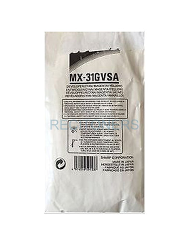 Recambio MX-31GVSA SHARP - SHARP Toner MX 2301N/2600/3100/4100N/4101N/5000N/5001N Developer Color