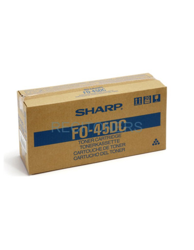 Recambio FO-45DC SHARP - SHARP Toner FAX FO 4500 (Toner + Revelador)