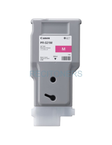 Canon PFI-321 M cartucho de tinta 1 pieza(s) Original Rendimiento estándar Magenta