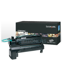 Cartucho de tinta C792X2KG LEXMARK - Lexmark C792 Cartucho de impresion negro Extra Alto Rendimiento (20K)