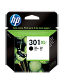 Cartucho de tinta CH563EEABE HP - CARTUCHO DE TINTA HP DESKJET 1050 2050 3050 NEGRO 301XL 8ML (CH563EE) HP301XL