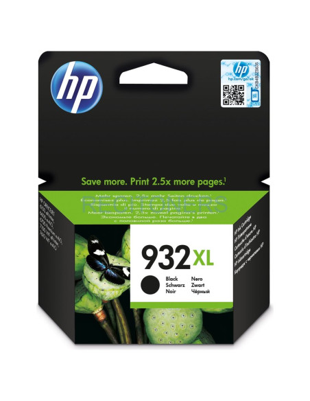 Cartucho de tinta CN053AEBGY HP - HP 932XL CARTUCHO DE TINTA HP932XL NEGRO (CN053AE)