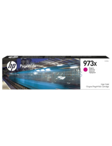 Cartucho de tinta F6T82AE HP - HP TINTA MAGENTA PAGEWIDE PRO 477 / MANAGED MFP P57750DW - Nº 973XL