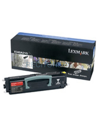 Cartucho de tinta X340A21G LEXMARK - Lexmark X34x Cartucho de toner (2,5K)
