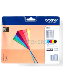 Brother LC223VALBPDR cartucho de tinta 4 pieza(s) Original Negro, Cian, Magenta, Amarillo 2