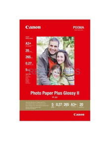 Papeleria 2311B021 CANON - CANON PAPEL FOTOGRÁFICO BRILLO II PLUS A3 PLUS - PP 201 PLUS - 260GR - 20 HOJAS