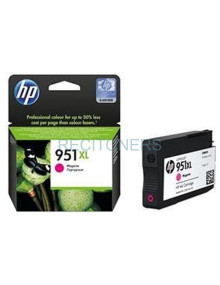 Cartucho de tinta CN047AE HP - HP TINTA MAGENTA OFFICEJET PRO 8100/8600 -Nº 951XL-