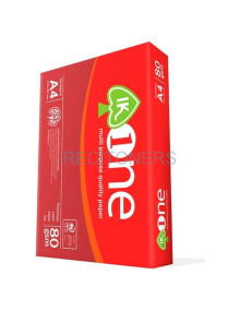 Papeleria IK-ONE IK ONE - IK ONE PAPEL A4 80GR- ( 1 CAJA 5 PAQUETES) PAPEL A4 COPY *** MAS DE 7 CAJAS SE PALETIZA, SERVICIO PUER