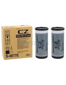 Cartucho de tinta S-4877E RISO - RISO TINTA NEGRO CZ180 (PACK 2)