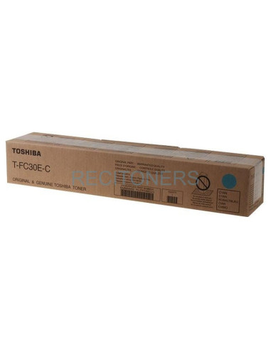 Toner 6AJ00000203/6AJ00000281 TOSHIBA - TOSHIBA TONER CIAN E-STUDIO 2050C, 2550C, 2051C, 2551C T-FC30EC