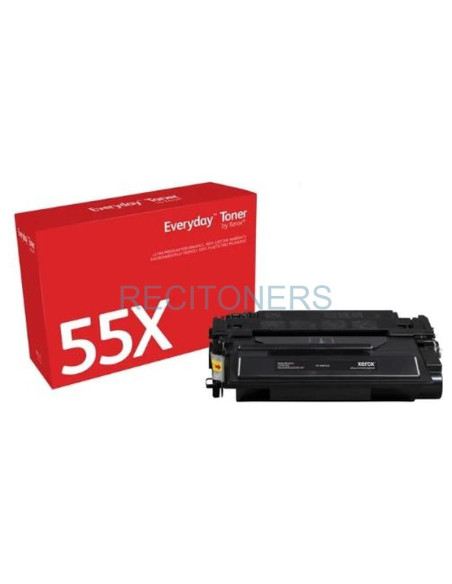 Toner 006R03628 XEROX EVERYDAY - XEROX EVERYDAY TONER NEGRO PARA LASERJET P 3011/3015 - CE255X