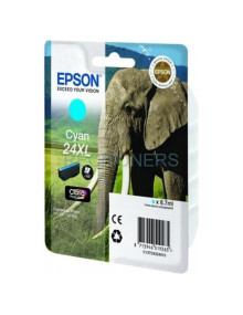 Epson Claria Photo HD Ink Cartucho Cian 24XL Expression Photo XP-760/950 2