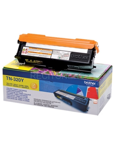 Toner TN320Y BROTHER - BROTHER TONER AMARILLO HL-4140CN/4150CDN/4170CW/4570CDW - DCP-9055CDN/9270CDN - MFC-9460CDN/9465CDN/9970C
