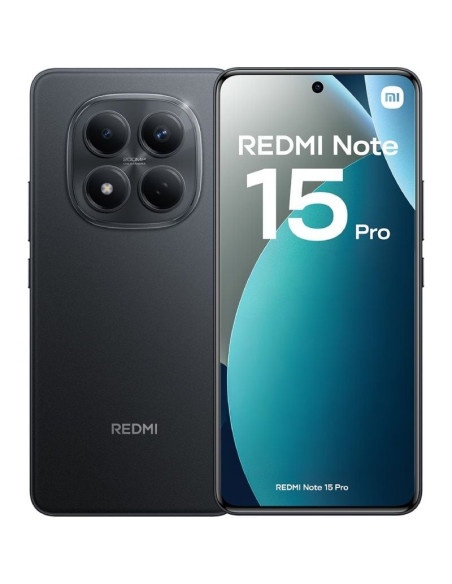 Smartphone XIAOMI XIA-SP NOTE15P 12-512 BK - Smartphone Xiaomi Redmi Note 15 Pro 12GB/ 512GB/ 6.83'/ Negro