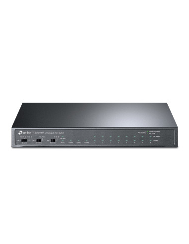 Redes TP-LINK CN11164395 - TP-Link TL-SL1311MP switch No administrado Fast Ethernet (10/100) Energía sobre Ethernet (PoE) Negro